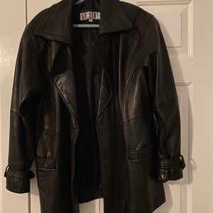 Leather jacket